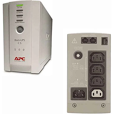 Джерело безперебійного живлення APC Back-UPS CS 500VA 300W USB 3+1 C13 - фото 4