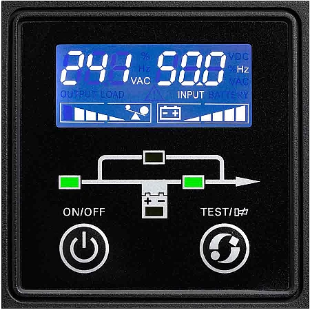 Источник бесперебойного питания Eaton 9E 2000VA 1600W LCD USB RS232 6xC13 - фото 5