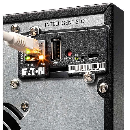 Источник бесперебойного питания Eaton 9E 2000VA 1600W LCD USB RS232 6xC13 - фото 4