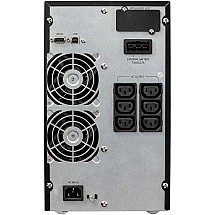 9E 2000VA 1600W LCD USB RS232 6xC13 - фото 2