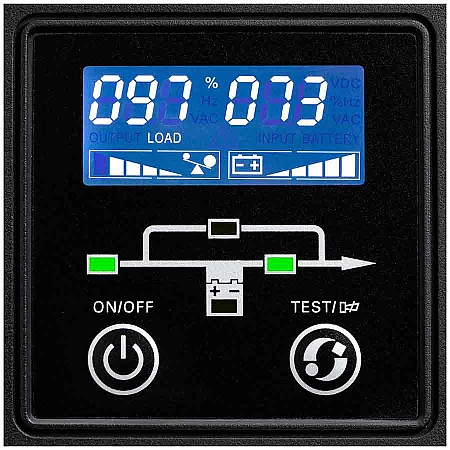 Источник бесперебойного питания Eaton 9E 3000VA 2400W LCD USB RS232 6xC13 1xC19 - фото 4