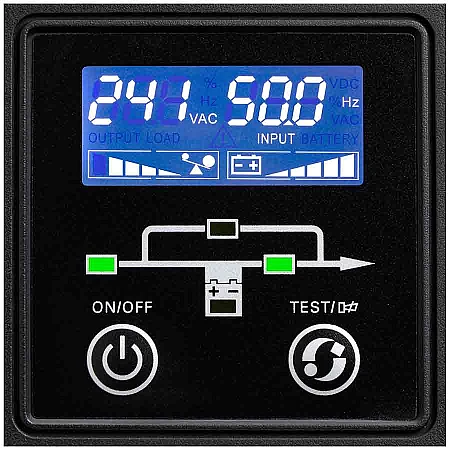 Источник бесперебойного питания Eaton 9E 3000VA 2400W LCD USB RS232 6xC13 1xC19 - фото 3