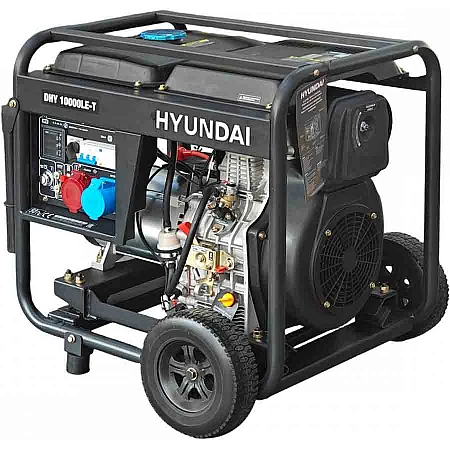 Дизельний генератор Hyundai DHY 10000LE-T - фото 7