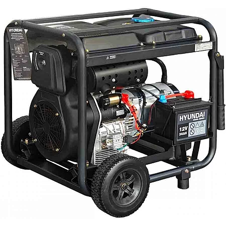 Дизельний генератор Hyundai DHY 10000LE-T - фото 4