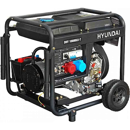 Дизельний генератор Hyundai DHY 10000LE-T - фото 8