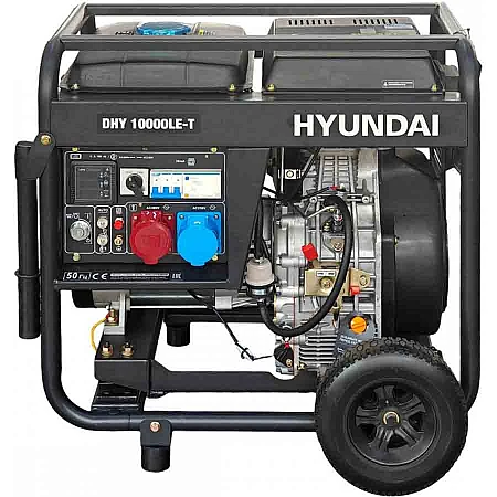 Дизельний генератор Hyundai DHY 10000LE-T