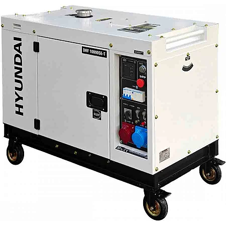 Дизельний генератор Hyundai DHY 10000SE-T - фото 2