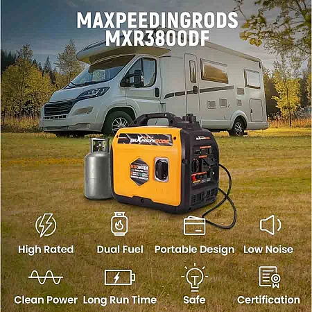 Інверторний генератор MaXpeedingRods MXR3800DF - фото 6