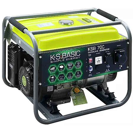 Бензиновий генератор Konner&Sohnen BASIC KSB 70C - фото 2