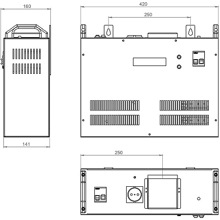 Стабілізатор напруги тиристорний Volter 7 с - фото 3