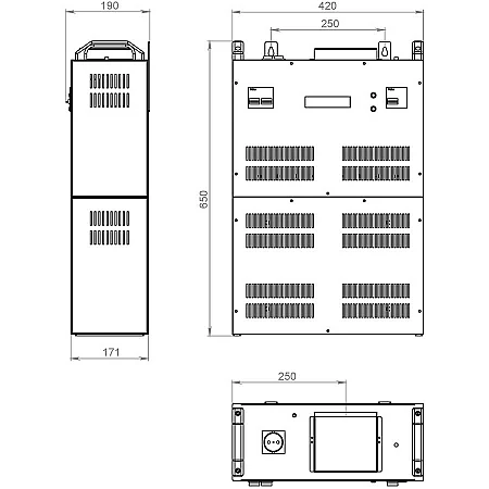 Стабілізатор напруги тиристорний Volter 22 с - фото 3