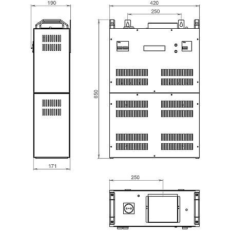 Стабилизатор напряжения тиристорный Volter 27 с - фото 3