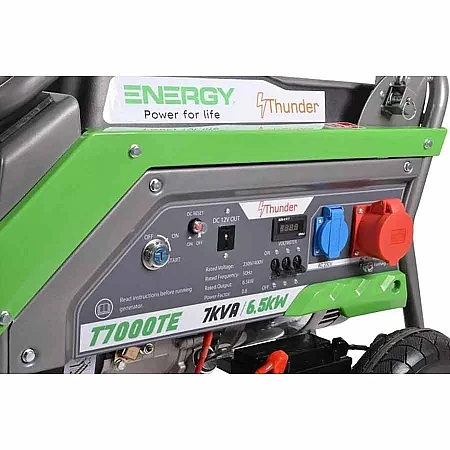 Генератор бензиновий ENEGRY Thunder T7000TE - фото 5