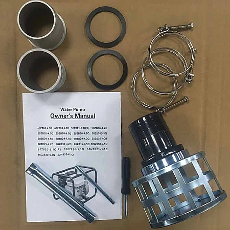 Мотопомпа для брудної води Loncin LC 80 NB20-6.1Q - фото 8