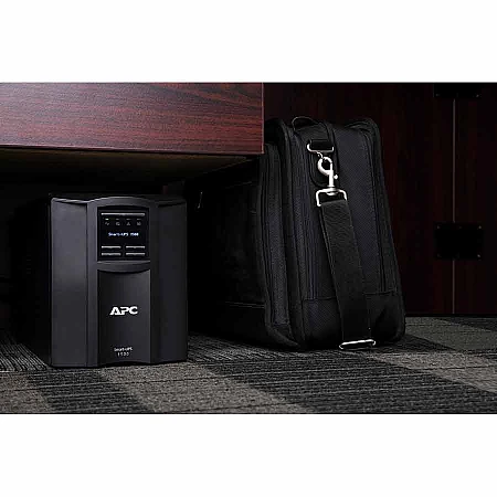 Джерело безперебійного живлення APC Smart-UPS 1500VA 1000W LCD USB SmartConnect 8xC13 - фото 4