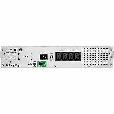 Джерело безперебійного живлення APC Smart-UPS C 1500VA 900W RM 2U LCD USB SmartConnect 4xC13 - фото 3