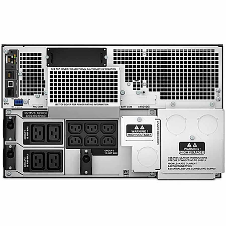 Джерело безперебійного живлення APC Smart-UPS Online 8000VA 8000W RM 6U LCD USB RS232 6xC13 4xC19 - фото 4