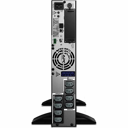 Джерело безперебійного живлення APC Smart-UPS X 1500VA 1200W RT 2U LCD USB RS232 8xC13 - фото 4