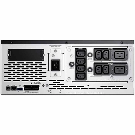 Источник бесперебойного питания APC Smart-UPS X 3000VA 2700W RT 4U LCD USB RS232 8xC13 2xC19 - фото 4