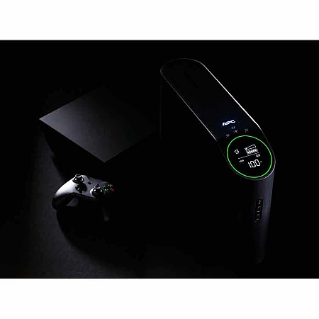 Джерело безперебійного живлення APC Back-UPS Pro 2200VA 1320W LCD USB RGB Lights 4xSchuko + 2xC13 - фото 4