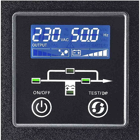 Источник бесперебойного питания Eaton 9E 6000VA/4800W LCD USB RS232 Terminal in&out - фото 4