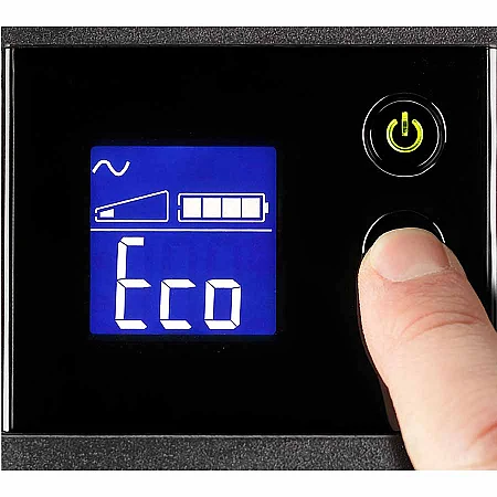 Джерело безперебійного живлення Eaton Ellipse PRO 650VA/400W LCD USB 4xSchuko - фото 5