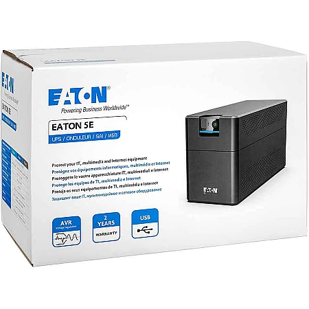 Источник бесперебойного питания Eaton 5E G2 1600VA/900W USB 6xC13 - фото 4