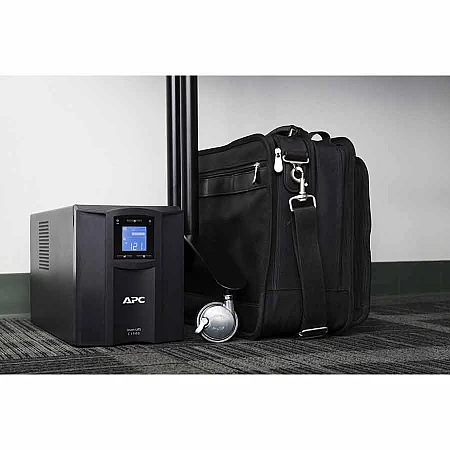 Джерело безперебійного живлення APC Smart-UPS C 1500VA/900W LCD USB SmartConnect 8xC13 - фото 6