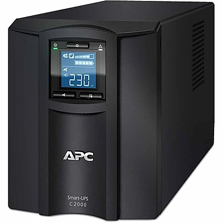 Джерело безперебійного живлення APC Smart-UPS C 2000VA/1600W LCD USB 6xC13 1xC19