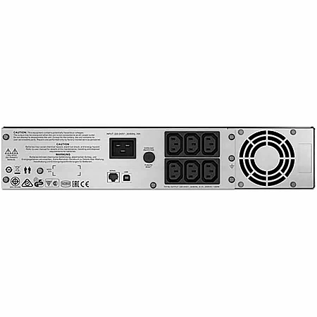 Джерело безперебійного живлення APC Smart-UPS C 2000VA/1600W RM 2U LCD USB 6xC13 - фото 4