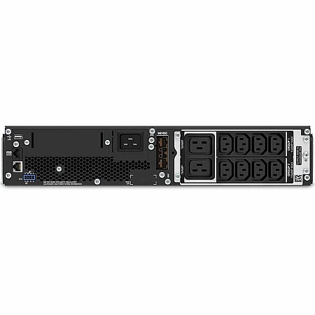 Джерело безперебійного живлення APC Smart-UPS Online 3000VA/2700W RM 2U LCD USB RS232 8xC13 2xC19 - фото 4