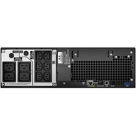 Источник бесперебойного питания APC Smart-UPS Online 5000VA/4500W RM 3U LCD USB RS232 6xC13 4xC19 - фото 2