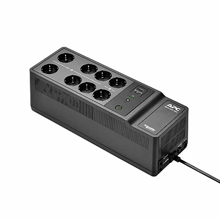 Джерело безперебійного живлення APC Back-UPS 1050VA/600W USB charging port USB 6+2 Schuko - фото 2