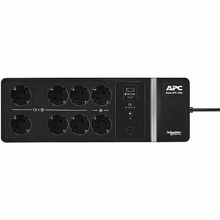 Джерело безперебійного живлення APC Back-UPS 1050VA/600W USB charging port USB 6+2 Schuko - фото 3
