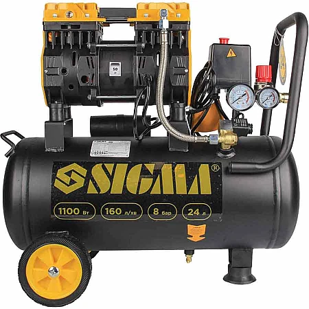 Компресор SIGMA 7042521 - 1.1 кВт - фото 7