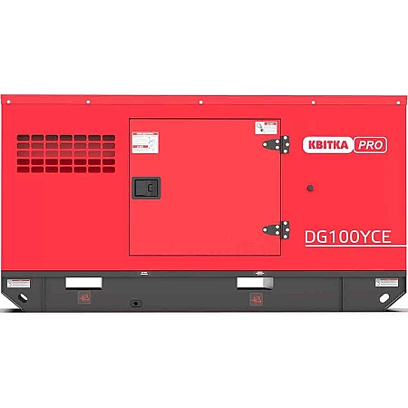 Дизельний генератор КВІТКА PRO DG100YCE