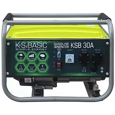 Бензиновый генератор Könner&Söhnen BASIC KSB 30A - фото 2