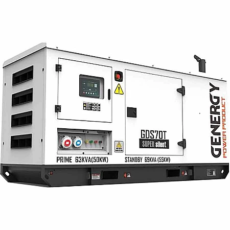 Дизельный генератор Genergy GDS70T