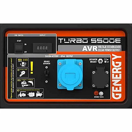 Бензиновий генератор Genergy TURBO 5500 E - фото 3