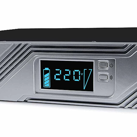 Источник бесперебойного питания Powercom SRT-1500A 1350 Вт 8хIEC AVR LCD USB - фото 4