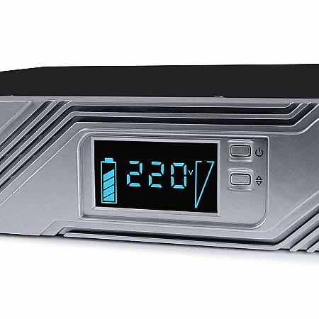 Источник бесперебойного питания Powercom SRT-3000A 2700 Вт 8хIEC AVR LCD USB - фото 4