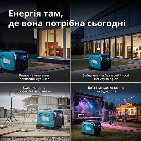 Инверторный генератор Könner&Söhnen KS 9500iE S ATSR - фото 12