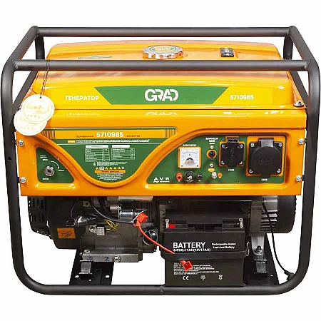 Бензиновый генератор GRAD (5710985) - 7.0кВт