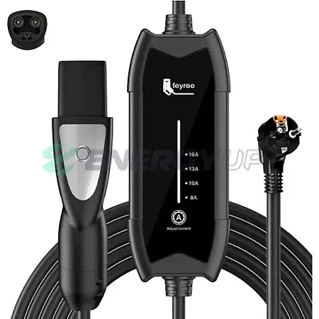 Зарядна станція FEYREE Flying Cat 3.7 кВт Type Tesla 16А 1-фаза FY3.5-16-1PH-TS-F7-C5