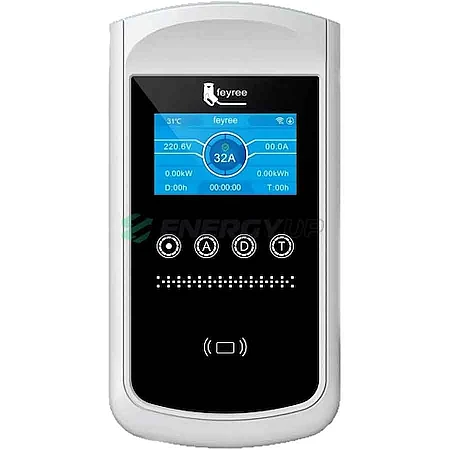 Зарядна станція FEYREE Pisces DLB 7.4 кВт GB/T AC 32А 1-фаза FY7-32-1P-GBT-CS-PIS-DLB