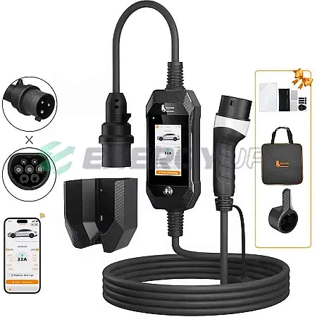 Зарядна станція FEYREE Lion EV-Ultra 7.4 кВт Type 2 32A 1-фаза FY7-32-1PH-TP2-ULB