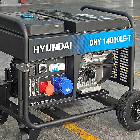 Дизельний генератор Hyundai DHY 14000LE-T - фото 7