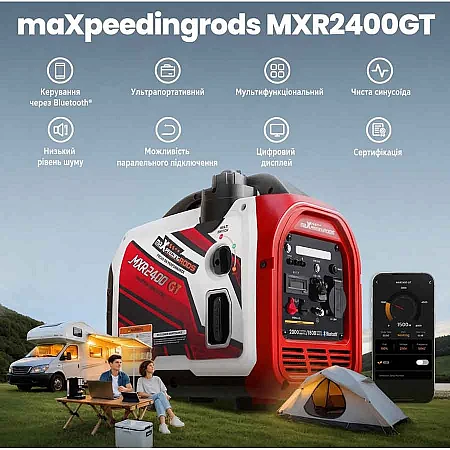 Инверторный генератор MaXpeedingRods MXR2400GT - фото 7