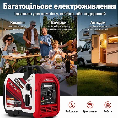 Инверторный генератор MaXpeedingRods MXR2400GT - фото 3
