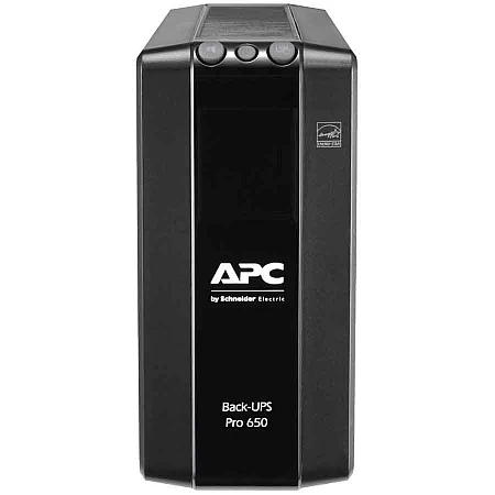 Джерело безперебійного живлення APC Back-UPS Pro 650VA/390W LCD RJ45 USB 6xC13 - фото 3